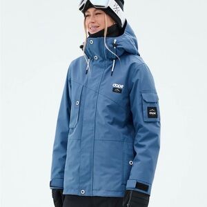 DOPE Adept Women’s Snowboard Jacket in Blue Steel